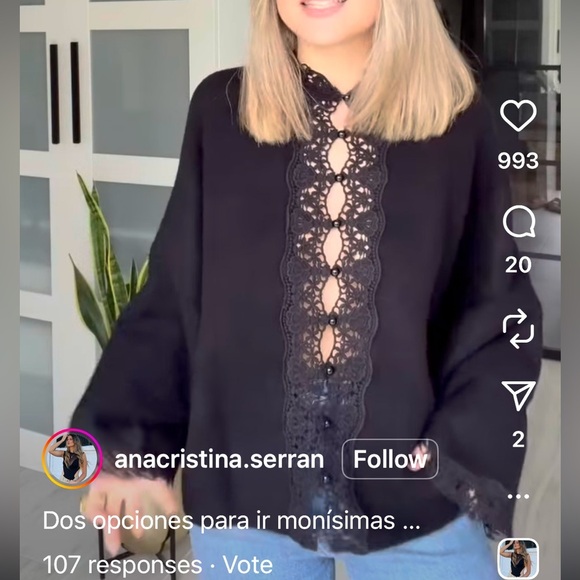 ZARA NWT WOOD LACE KNIT CARDIGAN SIZE S
🚨 FINAL PRICE NO OFFER ACCEPT - Picture 12 of 16